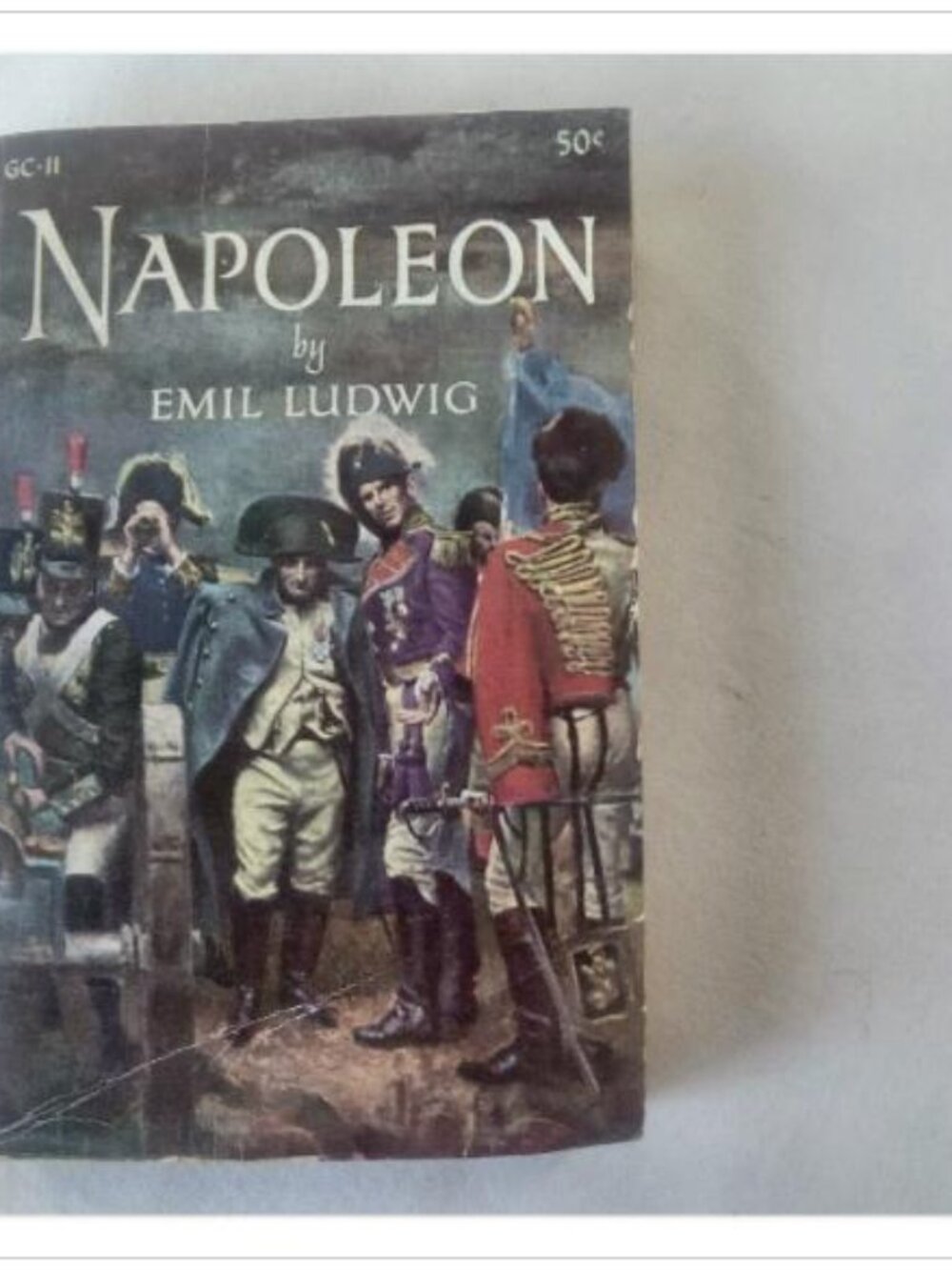 Napoleon Emil Ludwig 1953 1st Cardinal Giant Edition Paperback Book Vintage